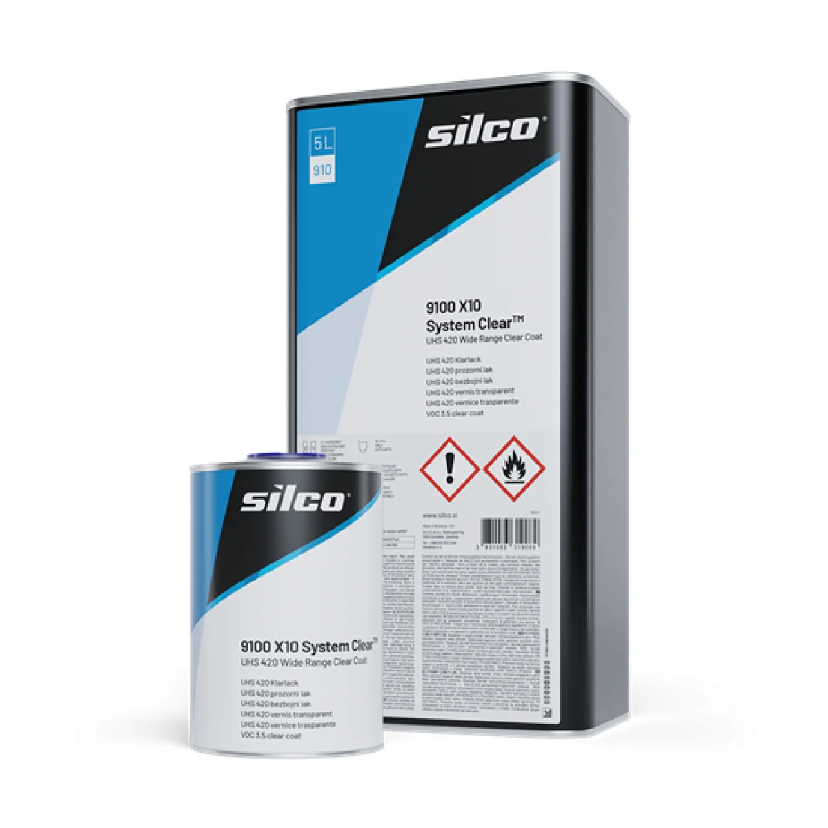 Bezbojni Lak Silco 9100 X10 System Clear