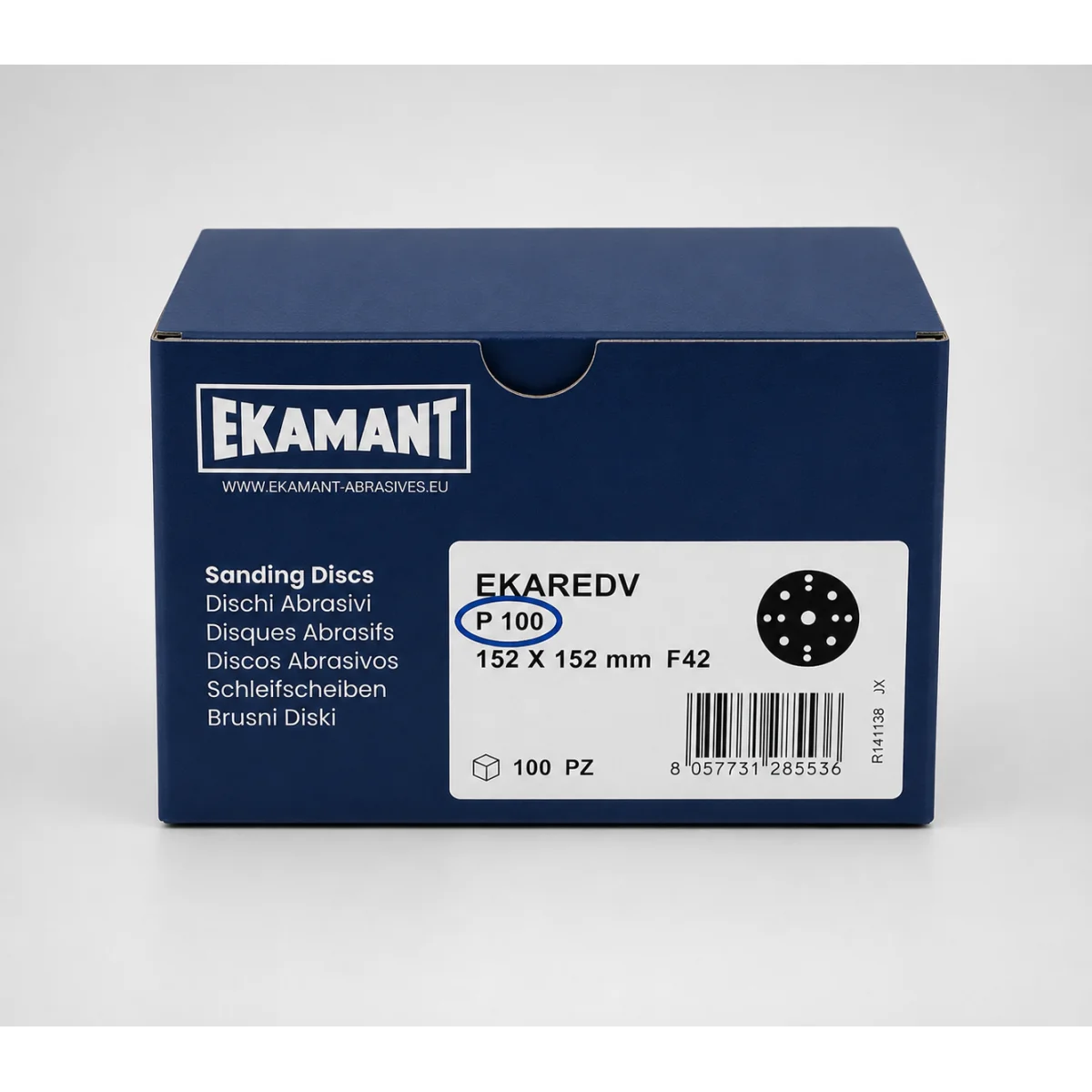 Ekamant kružni disk Ekaredv P100