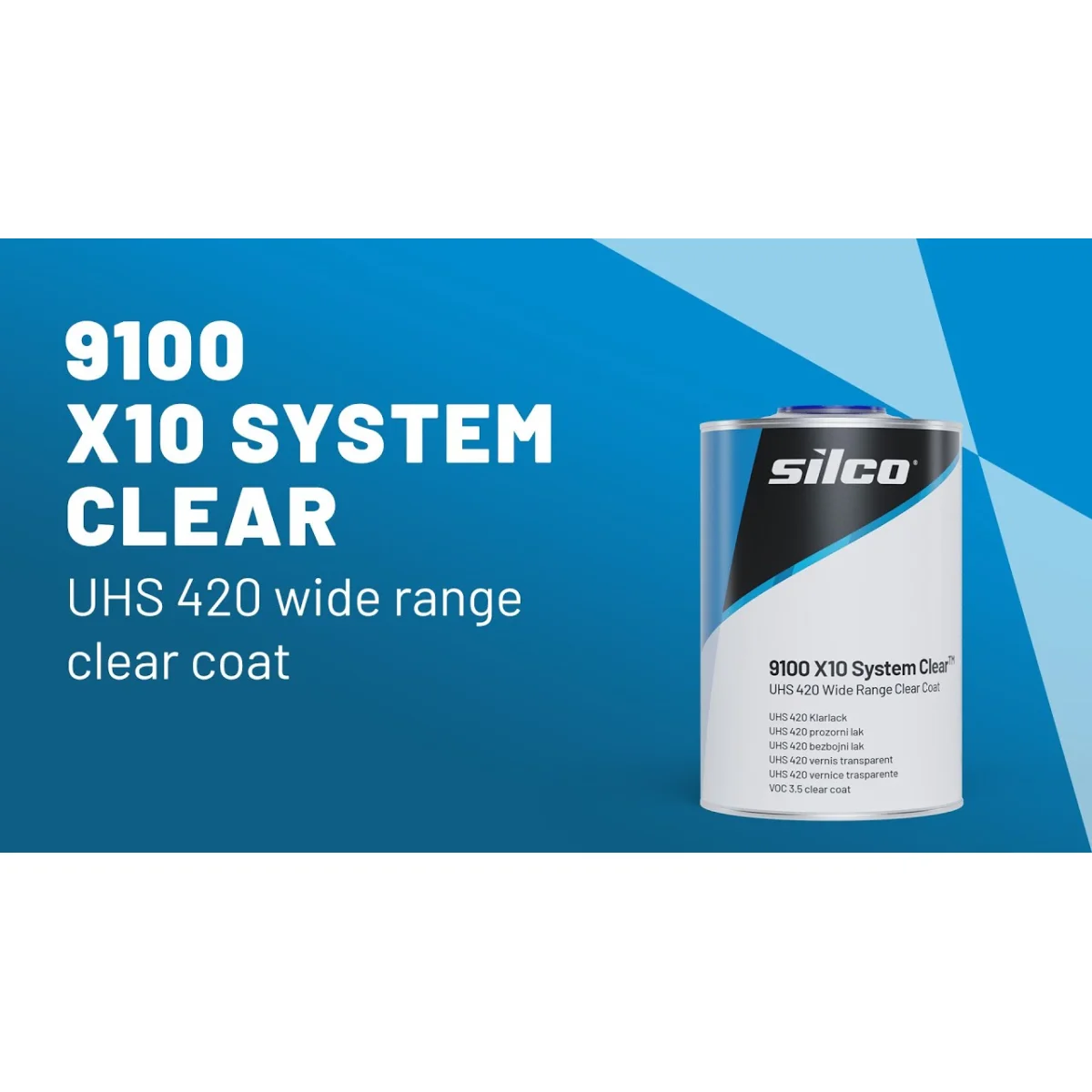 Bezbojni Lak Silco 9100 X10 System Clear — slika 2